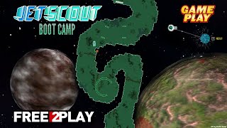 Jetscout: Boot Camp ★ Gameplay ★ PC Steam [ Free to Play ] indie platformer game 2021 ★ 1080p60FPS screenshot 4