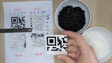 3D printed QR code mosaic timelapse