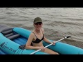 Testing inflatable Kayak from Lidl