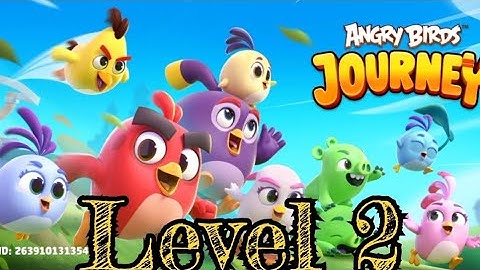 Angry Birds Journey Level #2 | Angry Birds Video | Mobile Gaming App
