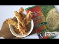 Ham  cheese garlic butter twist with spring home paratha