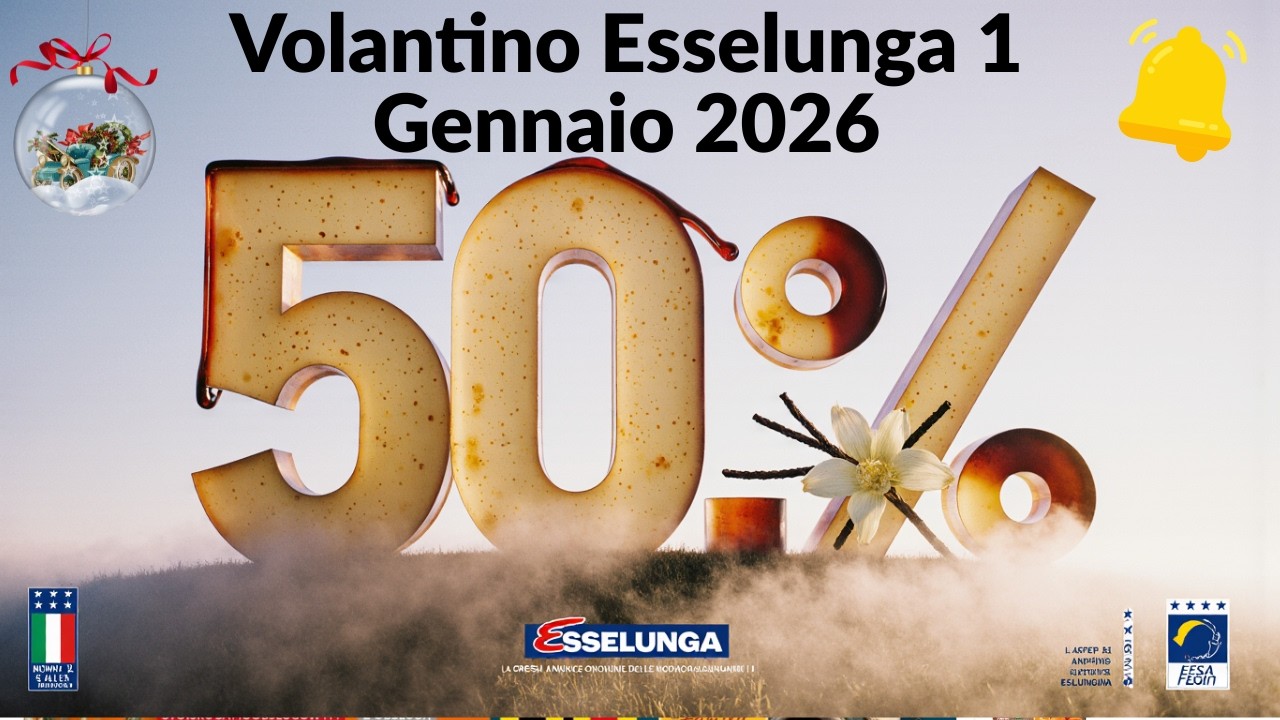 🎆 Volantino Esselunga 1 Gennaio 2026 – Non Perderle! Super Sconti e Promo