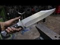 Forging the ultimate Bowie knife