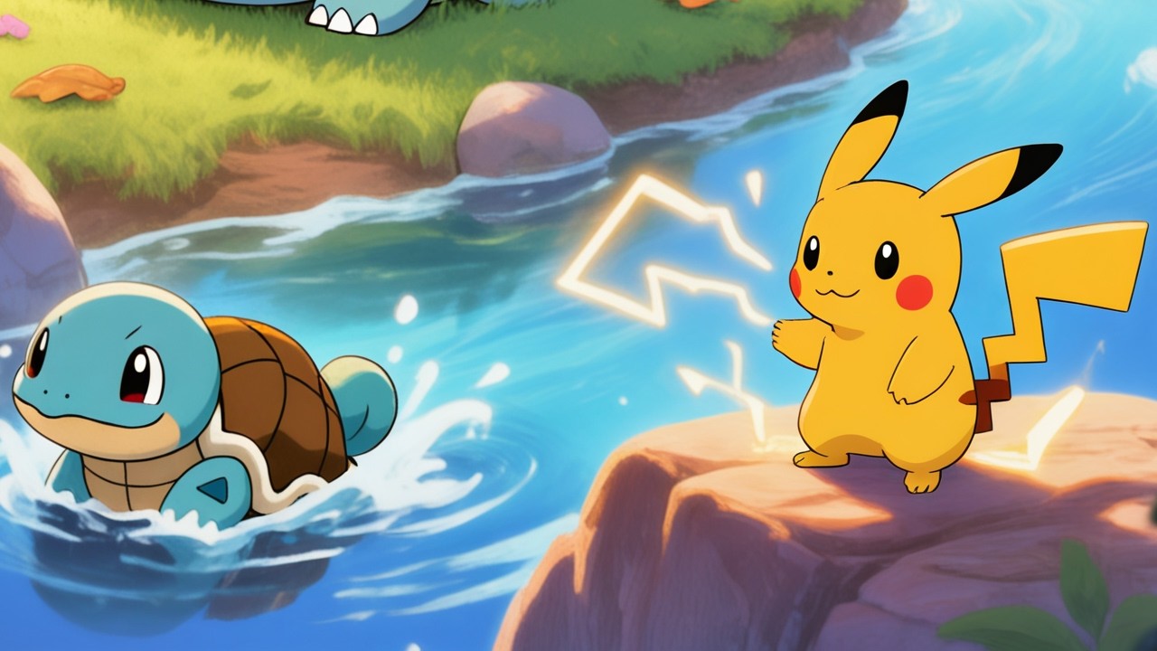 Pokemon Powered by Veo 3 (Part 1) 