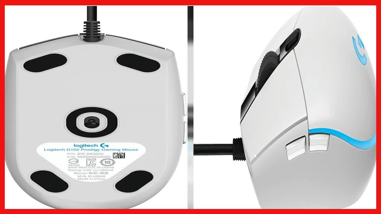 Great product Logitech G203 Prodigy RGB Wired Gaming Mouse White