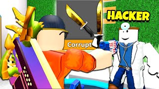 Playing a HACKER for MY RAREST ITEM! (Roblox Murder Mystery 2)
