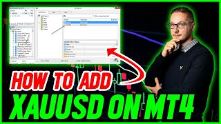 How to add XAUUSD on MT4 tutorial Metatrader 4 screenshot 4