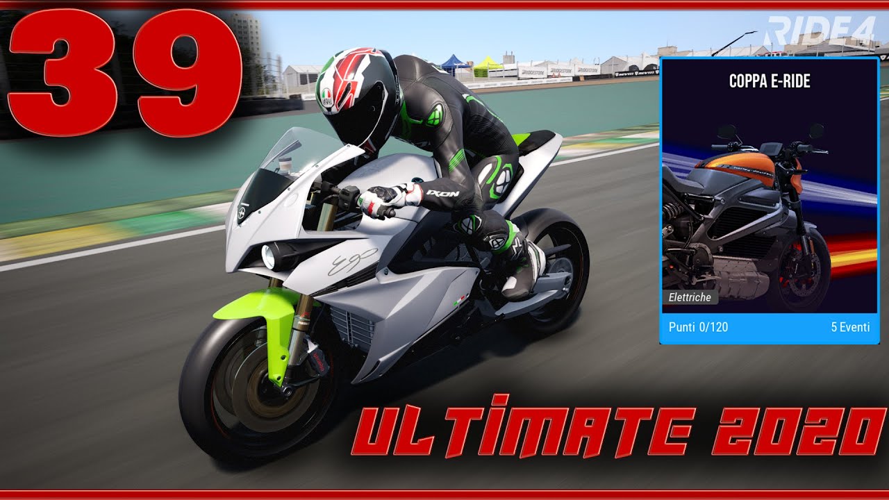 RIDE 4 GAMEPLAY ITA |EP-39| ultimate 2020 COPPA E-RIDE EGO