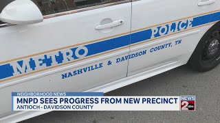 Metro police see progress from new precinct