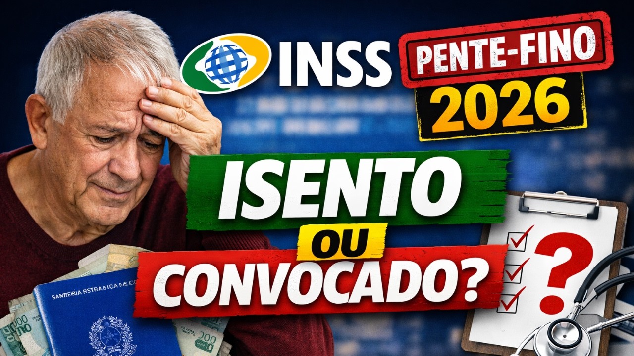 📢 Pente-Fino 2026: Descubra Agora se Você Está Isento da Revisão do INSS