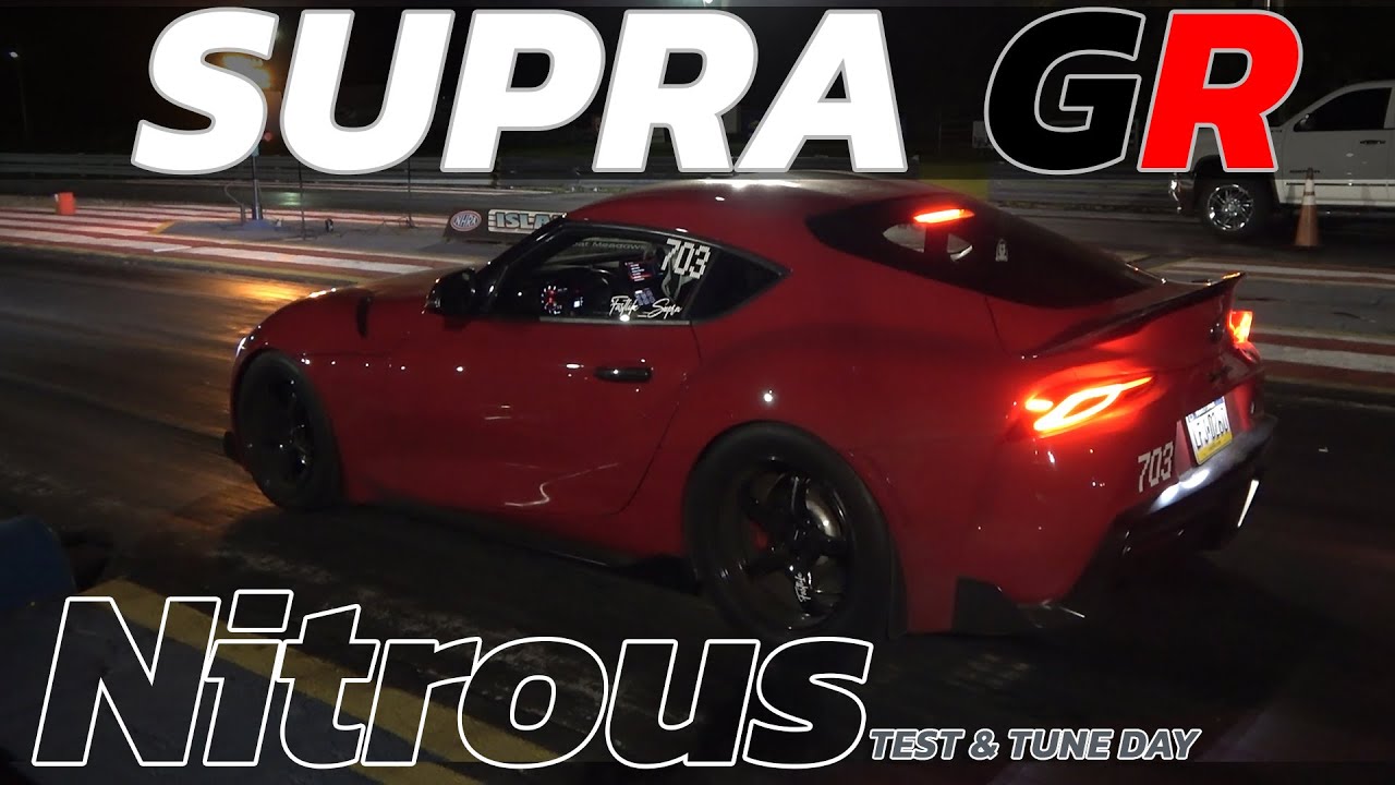 Nitrous Supra GR YouTube
