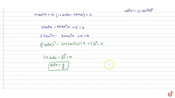 If `10 sin^4a + 15cos^4a =6`, find the value of `27cosec^6a + 8sec^6a`