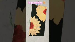 clothe's tag painting 🎨 for bookmark #creation#painting #shorts