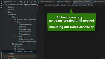Spring Core_021 Lazy Initialization   Coding   Part 2