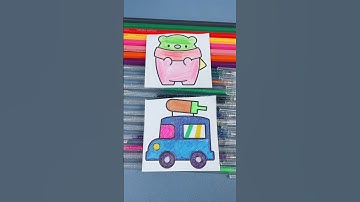 Bức tranh của ai đẹp hơn #funny #funnyvideo