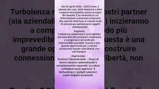 astrologia#Urano#sagittario#capricorno