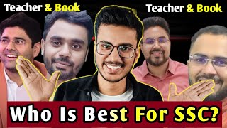 Maths Best Teacher , BOOK And Course For SSC CHSL/GD/CGL/MTS/CPO 🔥