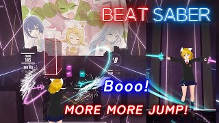 BeatSaber｜ビートセイバー【 Booo! / MORE MORE JUMP! 】