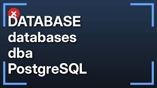 Databases: Change user password in PostgreSQL