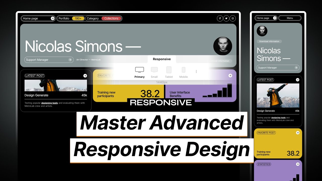 Master Advanced Responsive Design - YouTube