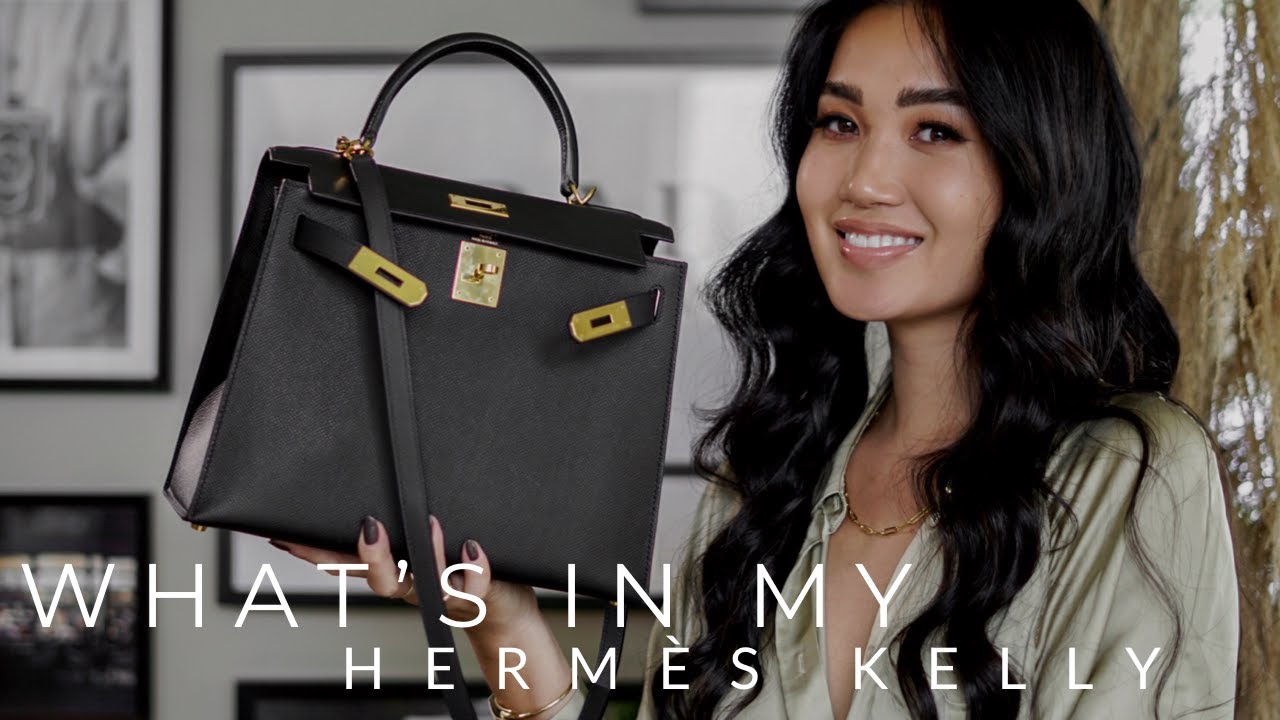 hermes kelly bag black