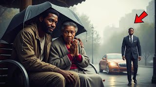 Homeless Boy Shelters a Lost Old Woman, Until Her Billionaire Son Arrives and Everything Changes