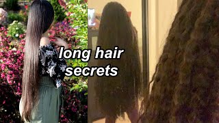 MY SECRETS TO LONG HEALTHY HAIR