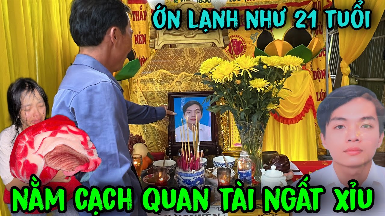 chấn động vợ ngất xỉu bên quan tài chồng 21 tuổi #tuấnlaivung 