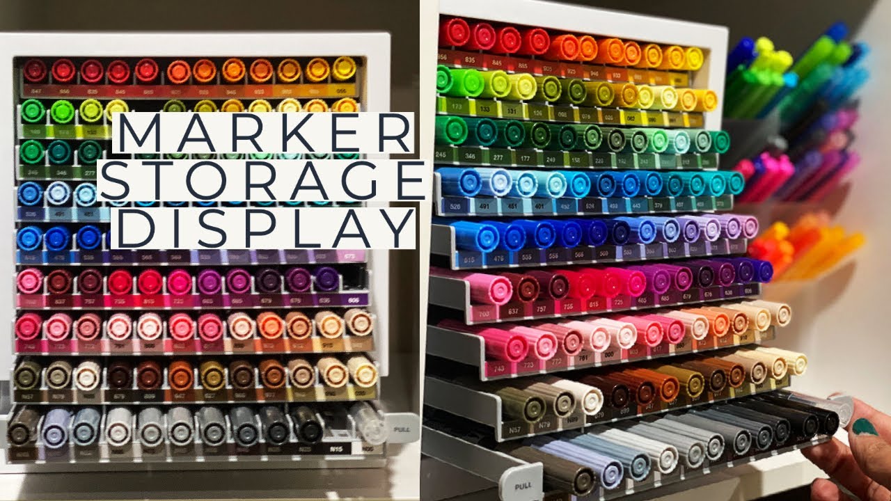 Tombow 56178 Marker Case. Easily Stores and Organizes 108 of Your Favorite  Products