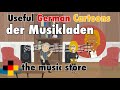 Learn Useful German: the music store - der Musikladen