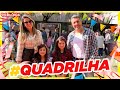 Festa Junina da Escola Eleva com a Bella e a Sofia