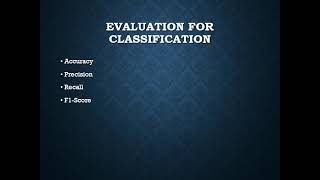 ML Module7 Evaluation Validation