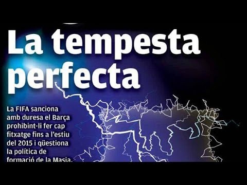 'The perfect storm for Barcelona' - James Richardson's European football papers video review Instructional Video