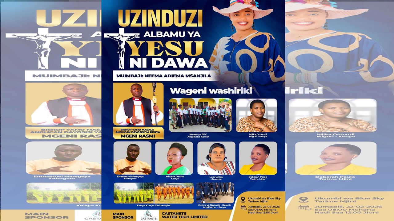 UJIO WA ALBAMU YA YESU NI DAWA MSANII NEEMA ADIEMA AFUNGUKA KUELEKEA ...