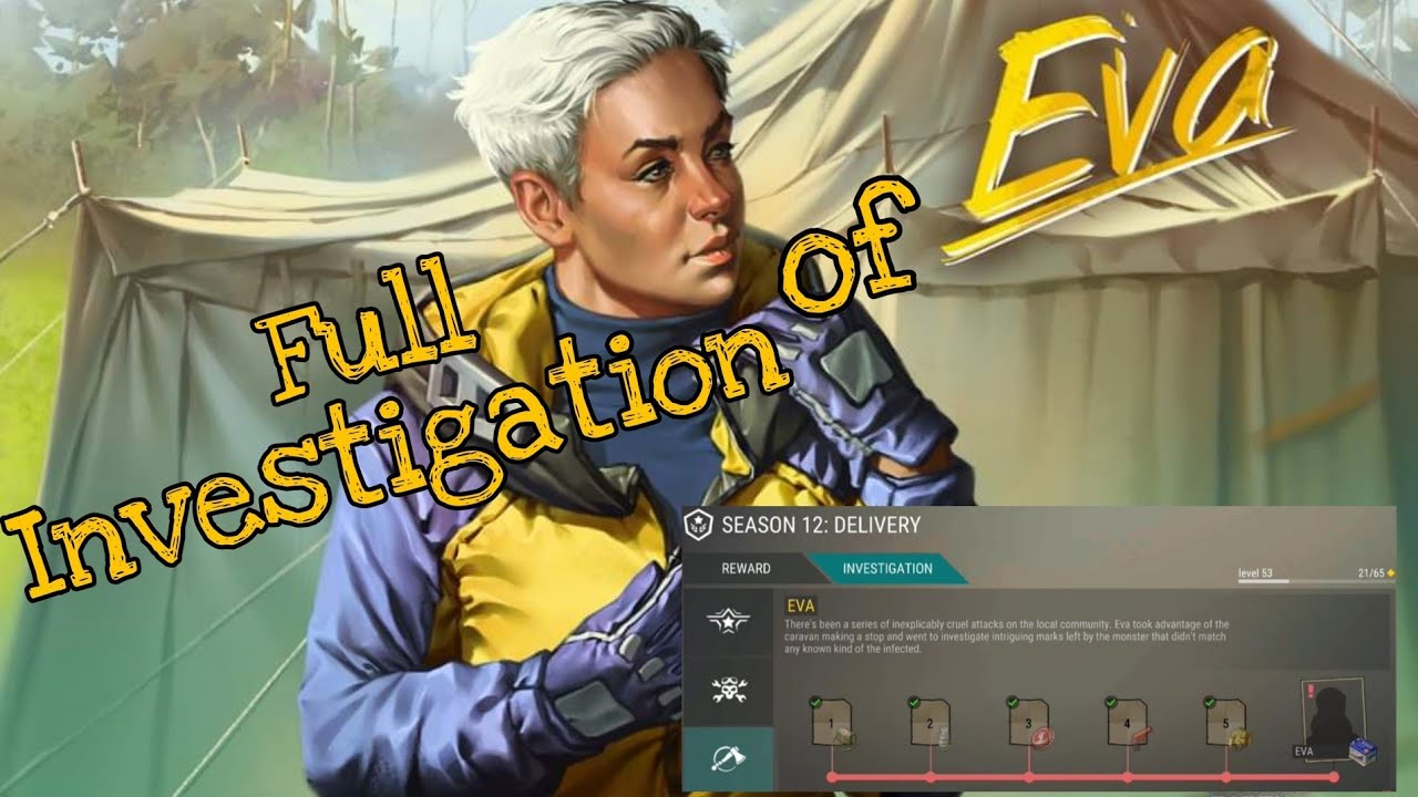 Full Investigation of Eva || Week 3 !! Last day on earth Survival