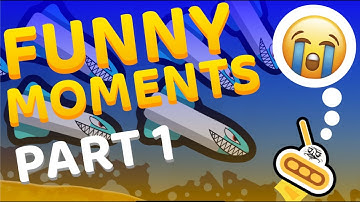 FUNNY MOMENTS in RBR - PART 1! (Rocket Bot Royale)