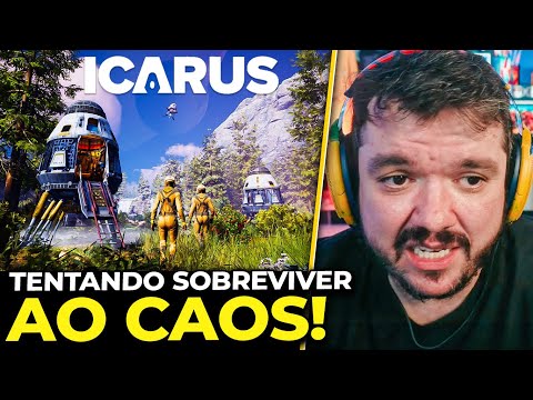 SOBREVIVENDO AO CAOS EM UM MUNDO ALIENÍGENA #1 - ICARUS | CORTES DO GAULES