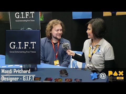 PAX Australia 2018 – G.I.F.T aka Good Intresting Fun Times with  Maedi Prichard