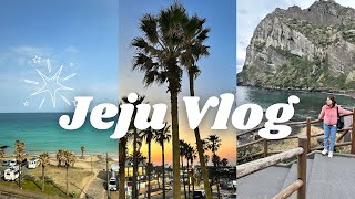 Jeju Vlog || Hamdeok Beach || Canolla Flower || Seungsan Ilchulbong || Family trip to Jeju part 1