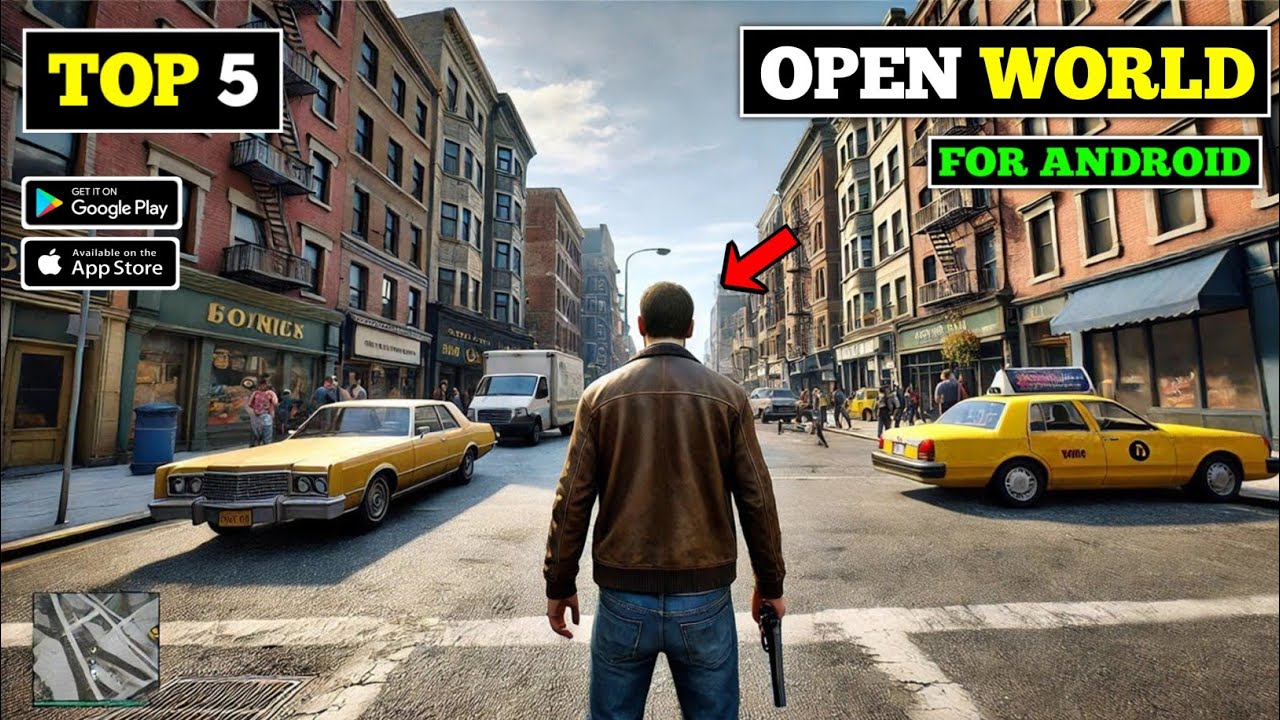 Top 5 New Open World Games For Android 2024 | Best Open World Mobile ...