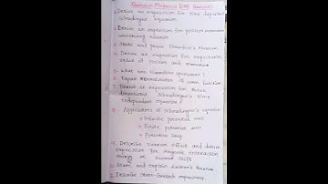 +3 5th semester quantum mechanics selection question || Core-11 important Long question #viral #bsc