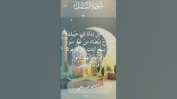 The Holy Quran Islam Sobhi Surah An Naml اسلام صبحي - القرآن الكريم سورة النمل