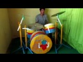 Fix you coldplay drum cover by  janu fitriadi  test new drum