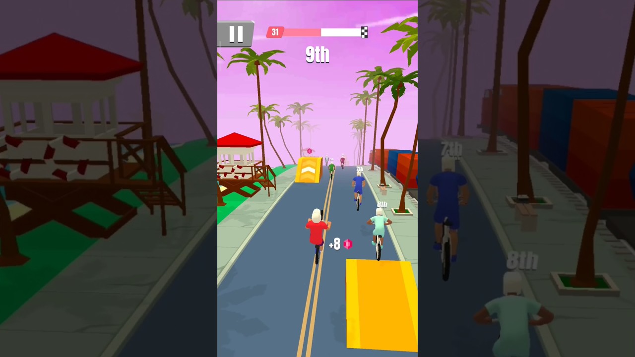 BIKE RUSH LEVEL 31 WITH ROSE BIKE IN MIAMI 🙄 