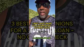 3 Best Credit Unions For A Secured Loan  No Credit Check