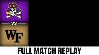 East Carolina vs. Wake Forest Full Match Replay | 2026 ACC Volleyball