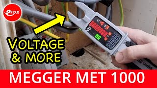 Megger Met1000 Gs38 Voltage Indicator Which Measures Current More