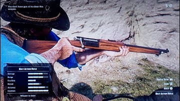 Red Dead Redemption 2 How To Get The Bolt Action Rifle Early In Chapter 2