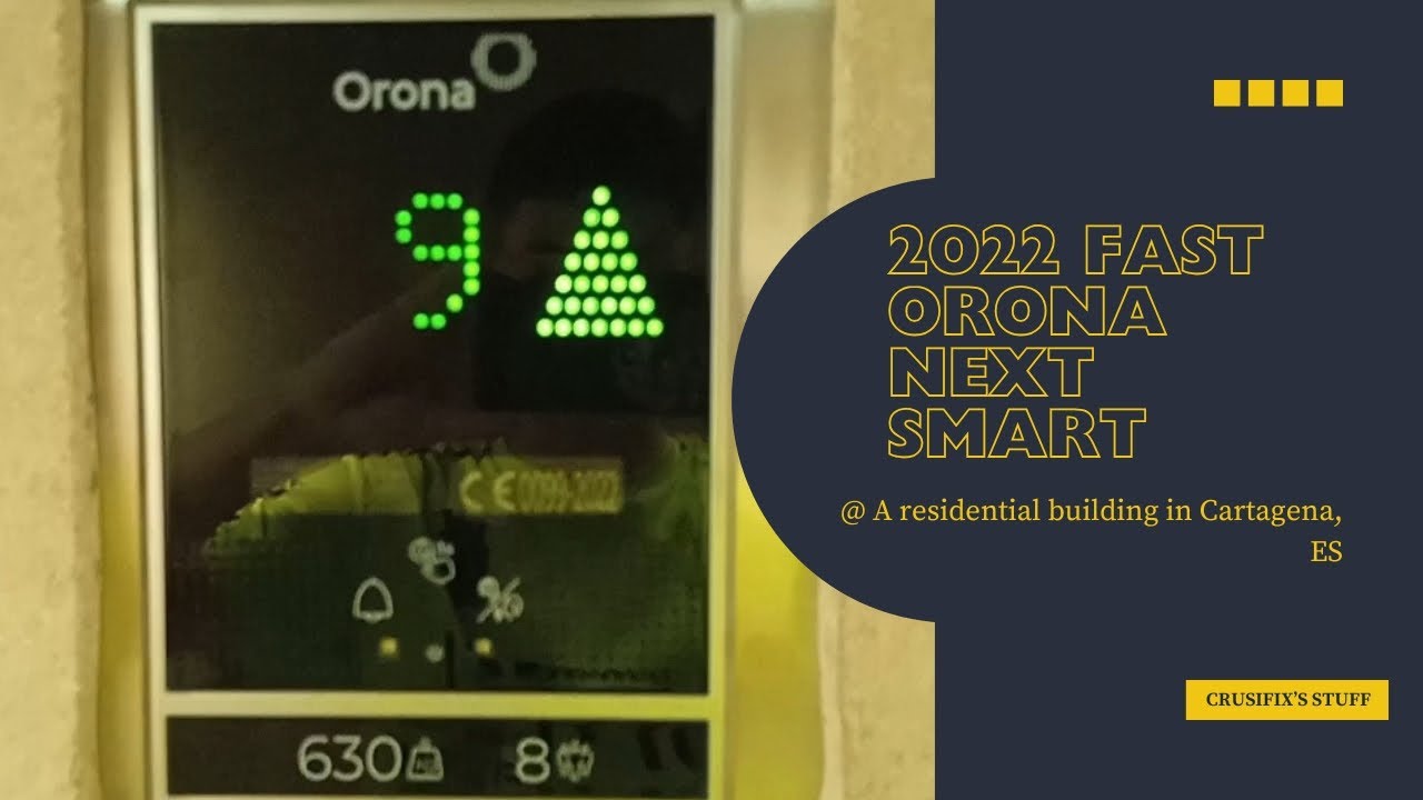 FAST! 2022 Orona Next Smart lift at a residential building - Cartagena, ES