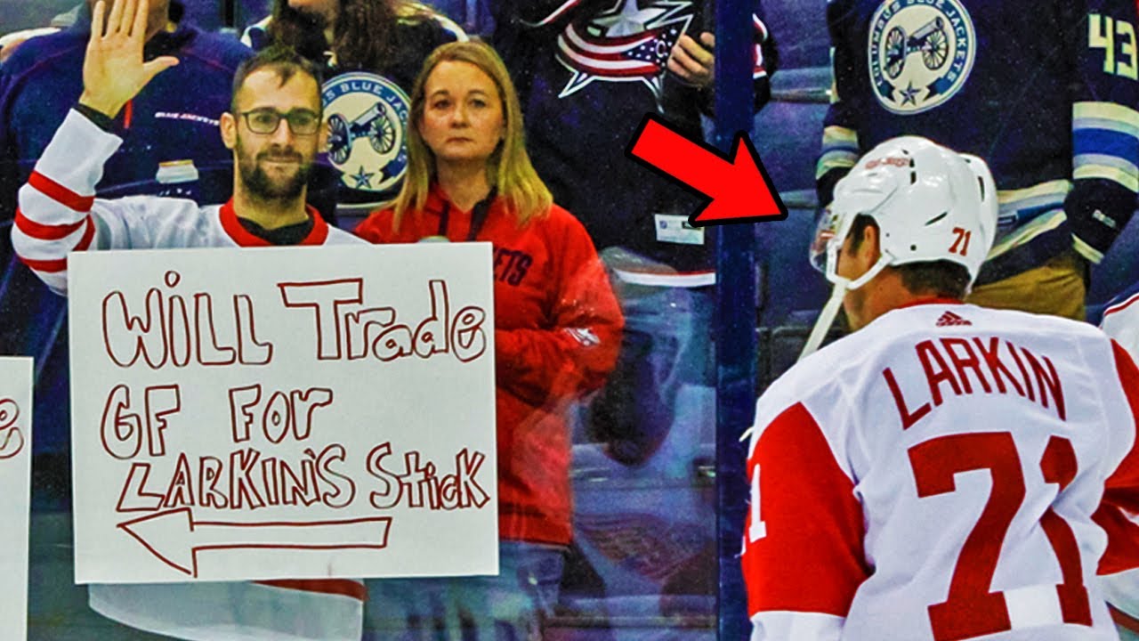 Best Viral Moments NHL fans & Players Interact!